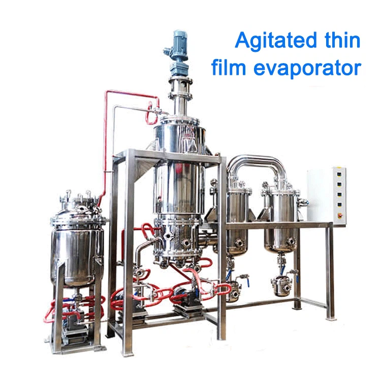 Stirred film evaporator