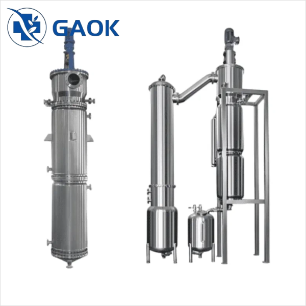 wiped thin film evaporator